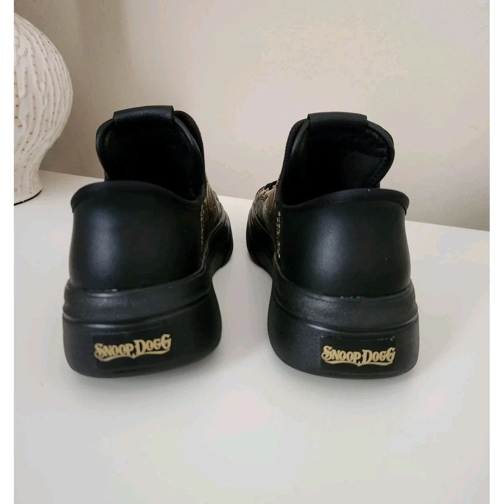 Skechers Premium Slip-ins Snoop Dogg One Double G Mens Black Sneakers Shoes Sz 5